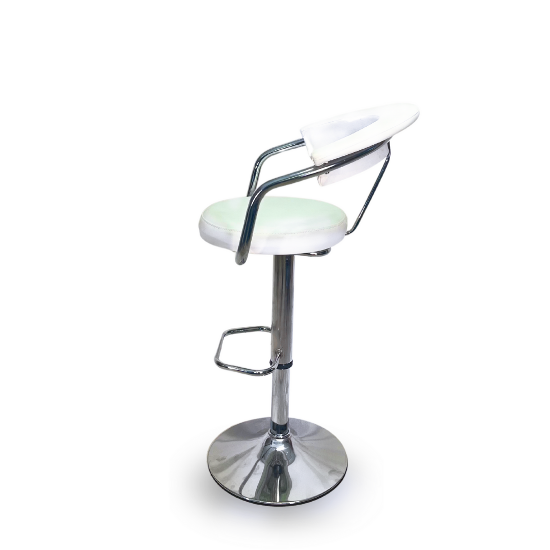 Ay Bar Sandalyesi Beyaz - Bar Tabure